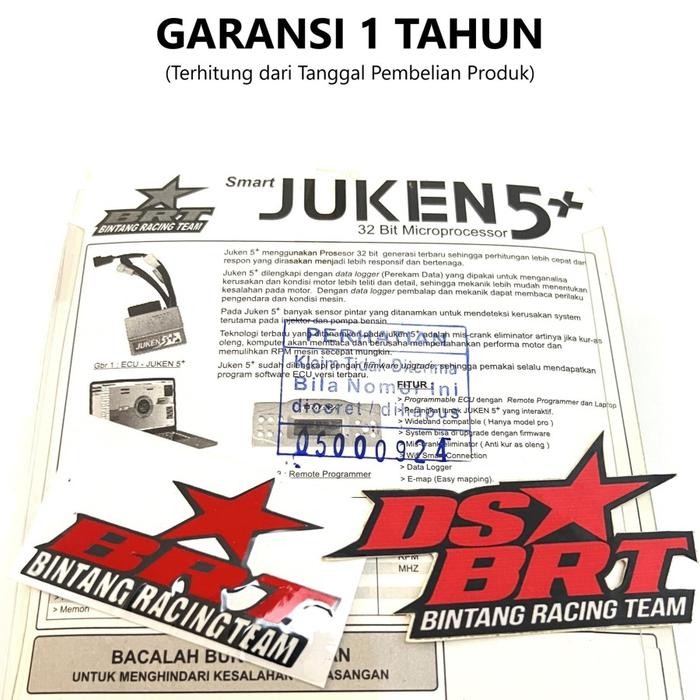 ECU BRT Juken 5++ Plus SONIC 150 New CB150 R CBR 150R LED SUPRA GTR