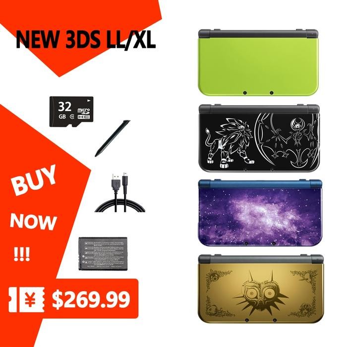 Limited Edition new 3ds ll/xl Handheld Video Handheld Retro Game