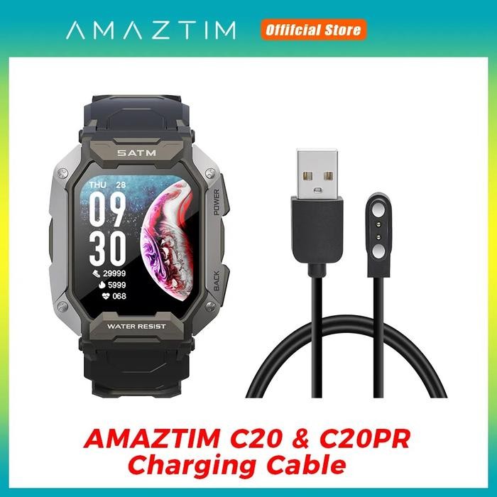 AMAZTIM C20 Charging Cable for C20&C20 PRO Smartwatch Magnetic