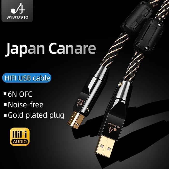 HIFI USB OTG Cable USB Type A to B USB Cable 4N OFC Type C to Type B