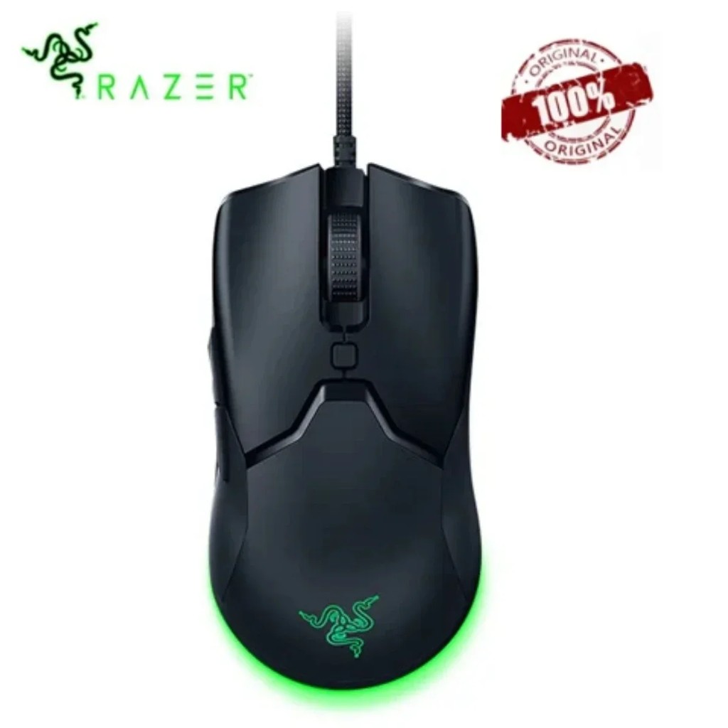 Razer Viper Mini Gaming Mouse Ultra-Lightweight Design Chroma Rgb Light 8500 Dpi Optail Sensor Mice