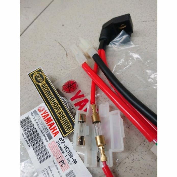 Kabel Plus Accu Aki- Dinamo -Bendik- Relay - 2P2 Jupe Jupiter Z Burha