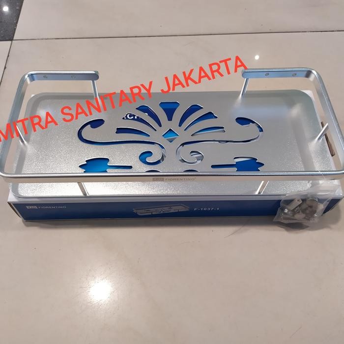 Rak Sabun Datar Alumunium Anti Karat / Rak Sabun Fiorentino Kode 1274