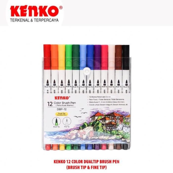 

kenko color brush pen dbp-12 ( dual tip ) kode 453