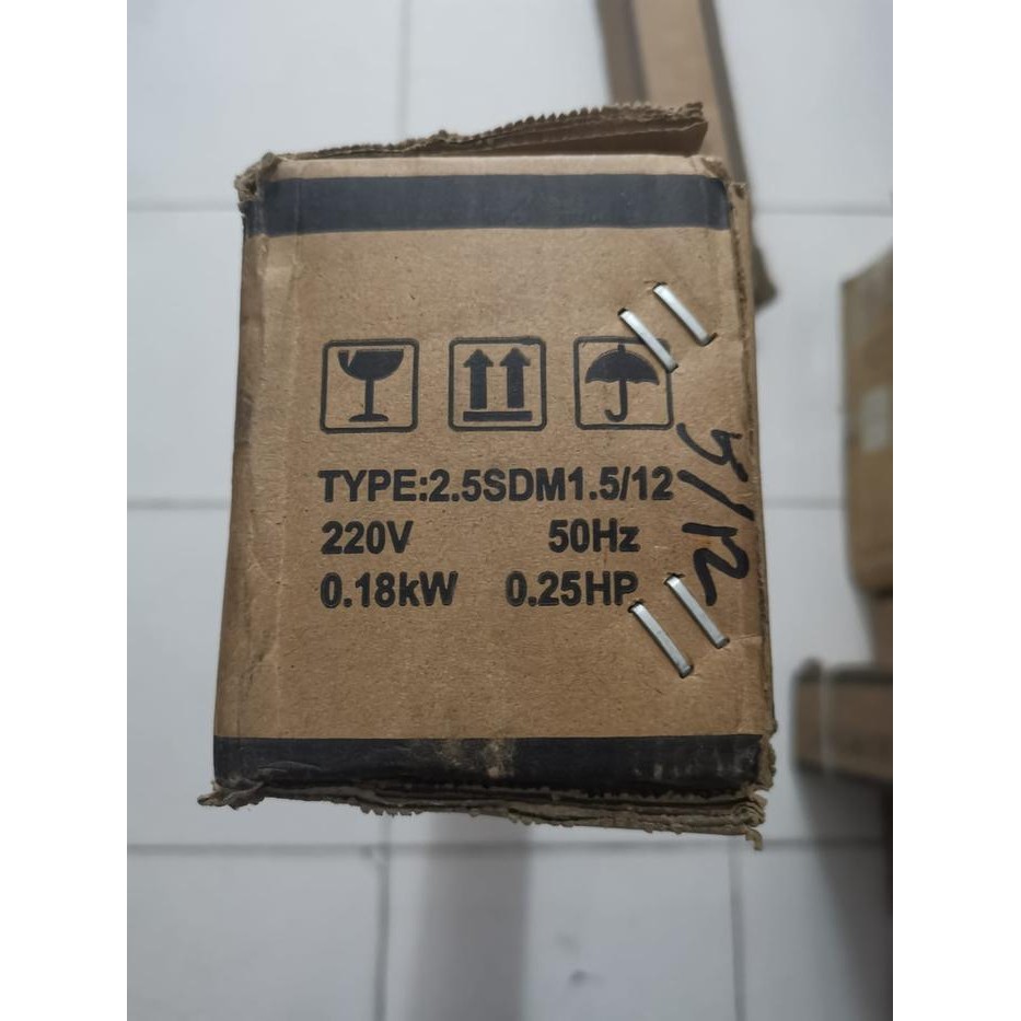 Promo Pompa Satelit/Sibel 2.5 Inch 2.5Sdm1.5/12-0.18 Airplus Kabel 1.5Meter