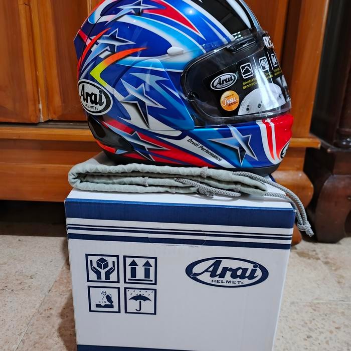 Arai RX7X Nakano Rabbit Red