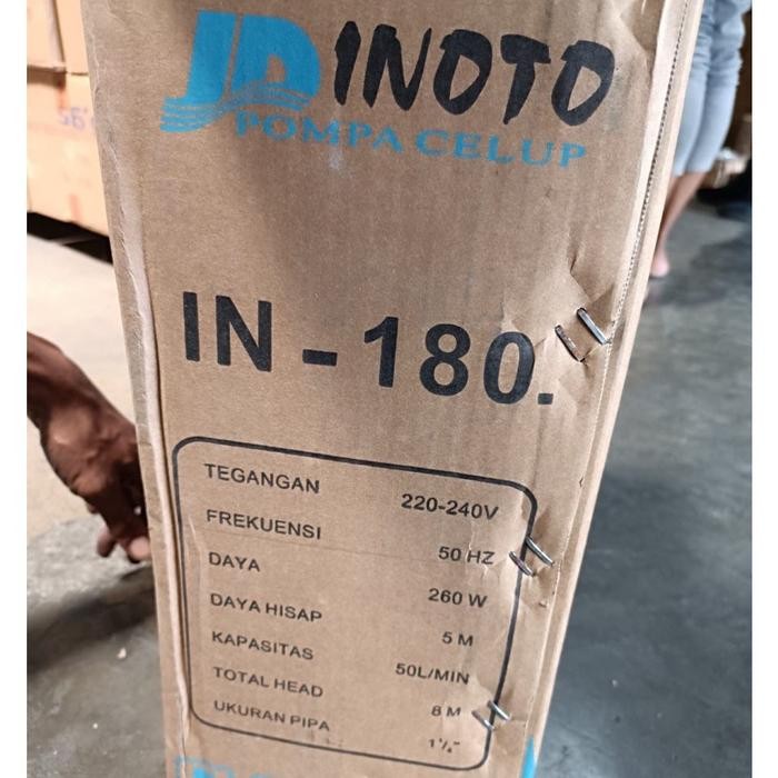 Unik Pompa Celup Kolam Ikan Inoto In-180 Otomatis Submersible Pump