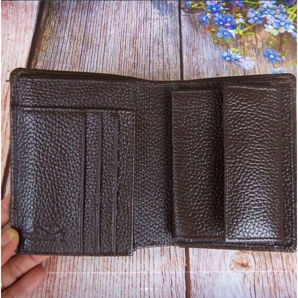 Dompet Kulit Papillon Original D873 Kopi Cowok Pria