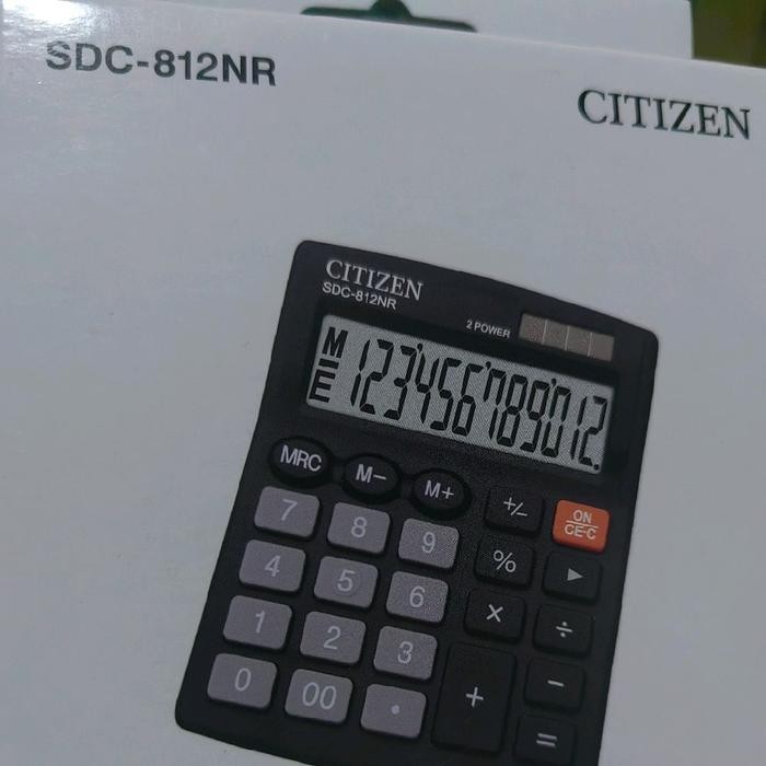 

Kalkulator citizen SDC 812 NR original eltrotama