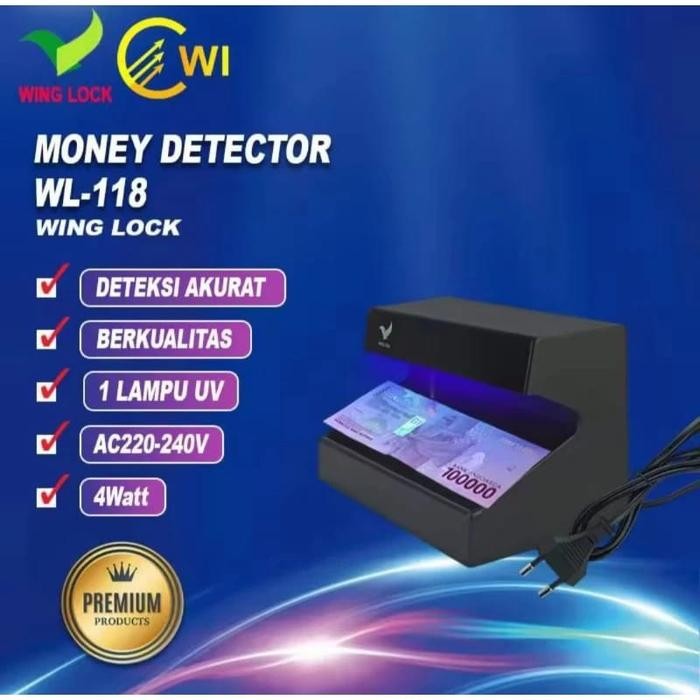 

MONEY DETECTER / ALAT DETEKSI KEASLIAN UANG PASSPORT / ALET DETEKSI LED & UV JAKMAN