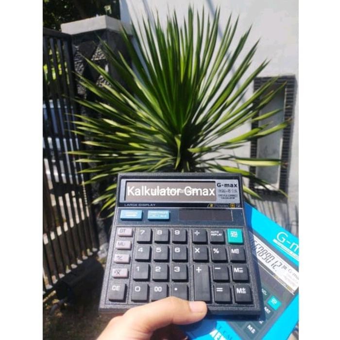 

KALKULATOR GMAX GM-512 ALAT HITUNG KALKULATOR 12 DIGIT