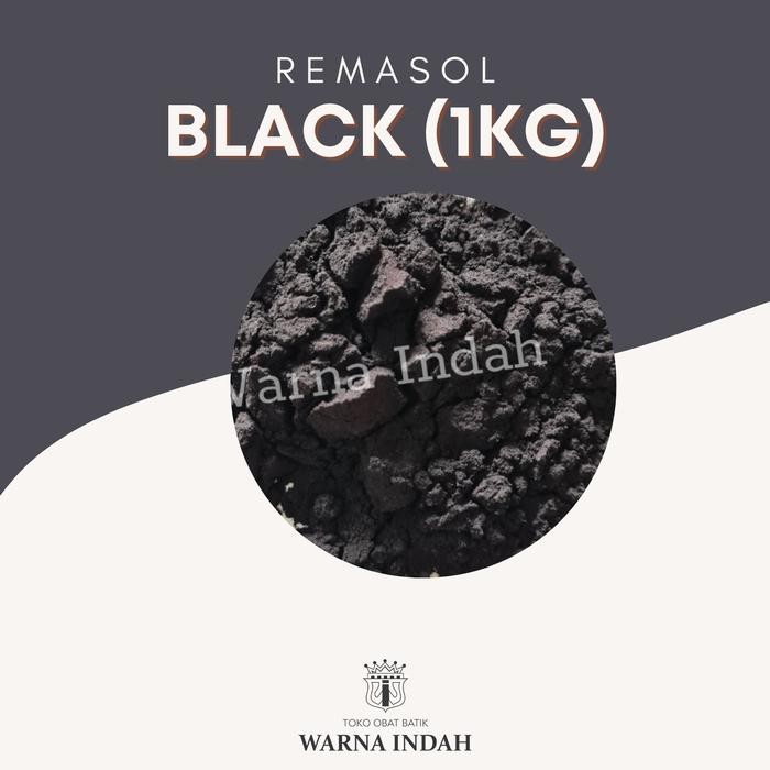 

PEWARNA BATIK / PEWARNA TEKSTIL REMASOL BLACK (Hitam)