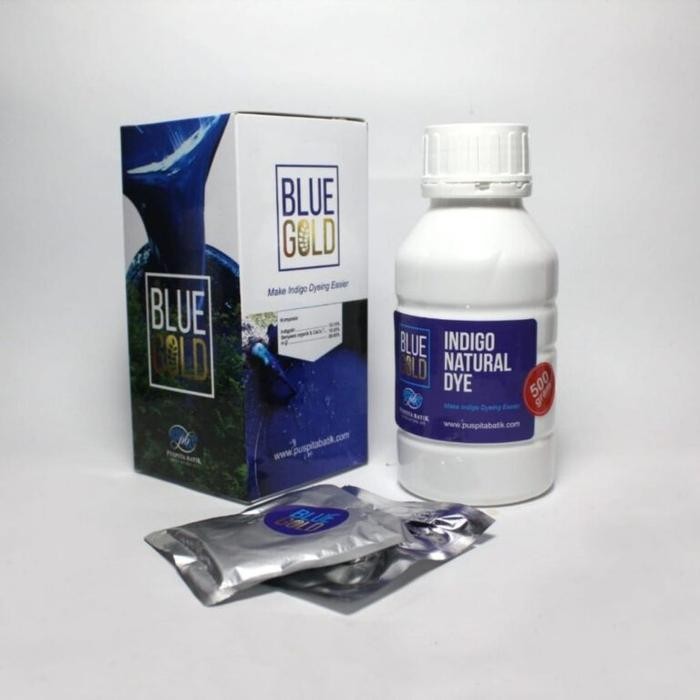 

indigo natural dye pewarna alami