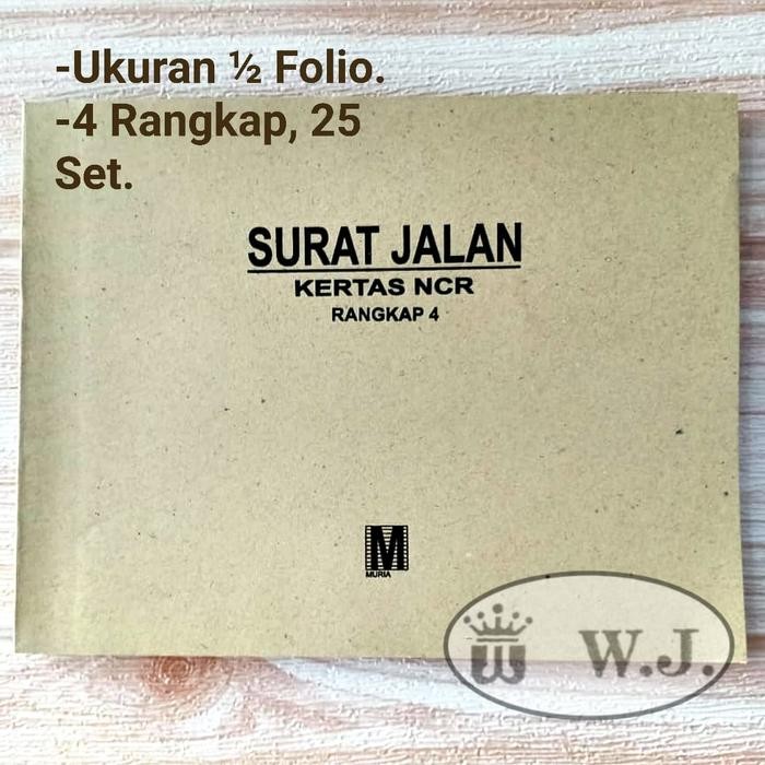 

Buku Nota Surat Jalan Rangkap 4
