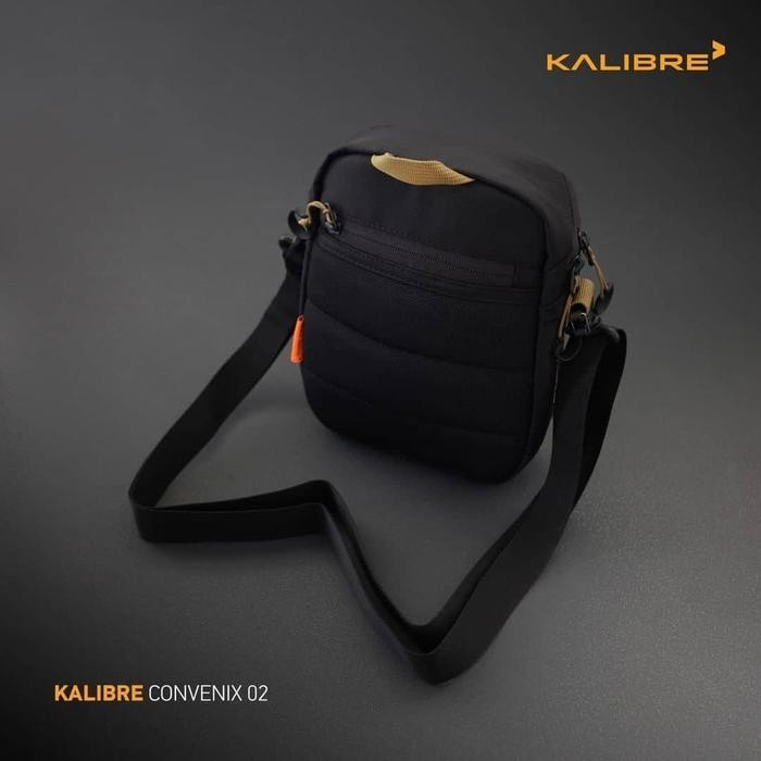 Kalibre Tas Selempang Pria Convenix 02 black 921593000