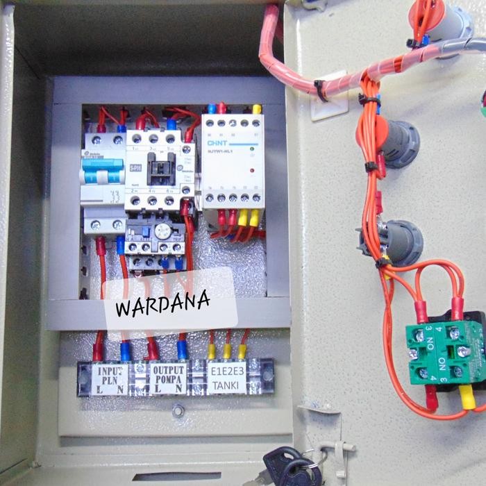 Limited Panel Pompa Otomatis 1Toren Manual Dan Otomatis 1Phase 220V 1.5Kw/2Hp