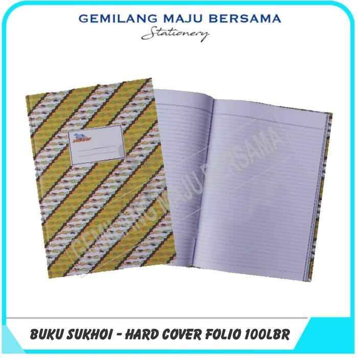 

Buku Sukhoi Hard Cover Folio 100 Lembar
