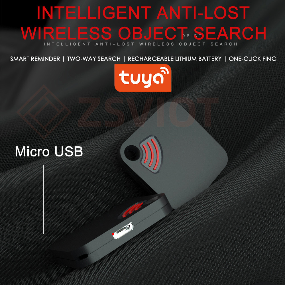 Tuya Smart Tracker Device Mini Tag Key Child Finder Pet Tracker Location Bluetooth Tracker Smart