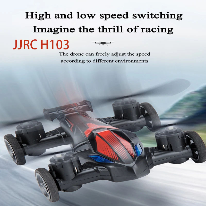 IMPORT JJRC H103 2.4G Mini Land Air Dual Mode Drone Helicopter Remote Control 360 Tumbling Light
