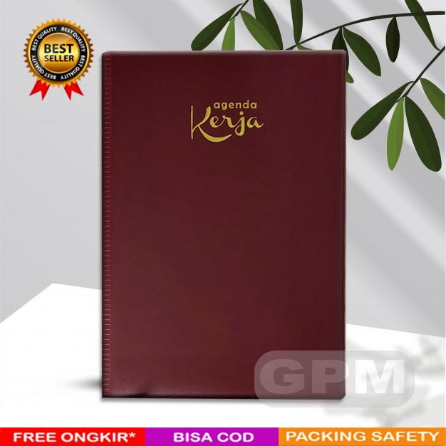 

Buku Agenda Kerja Hard Cover Kalf Elegan & Ekslusif 15 x 21 cm