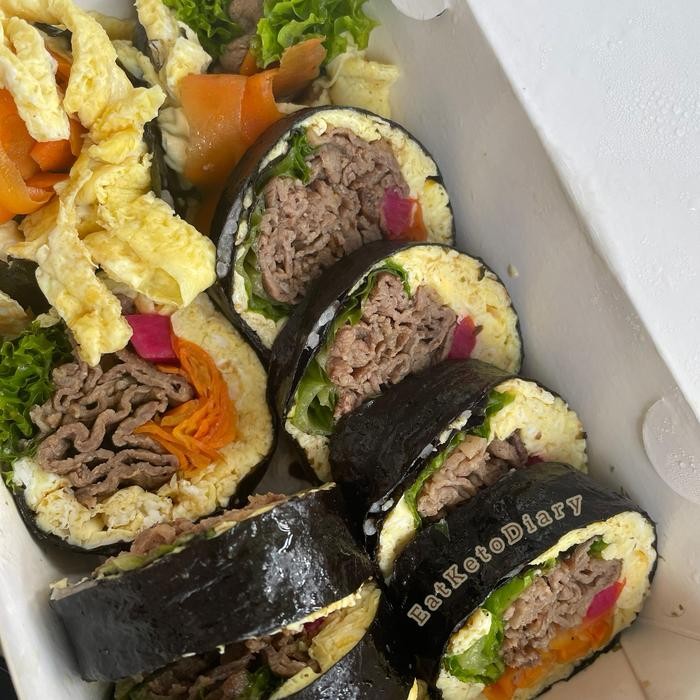 

HALAL - Keto Kimbab Gluten Free Nori Lembaran