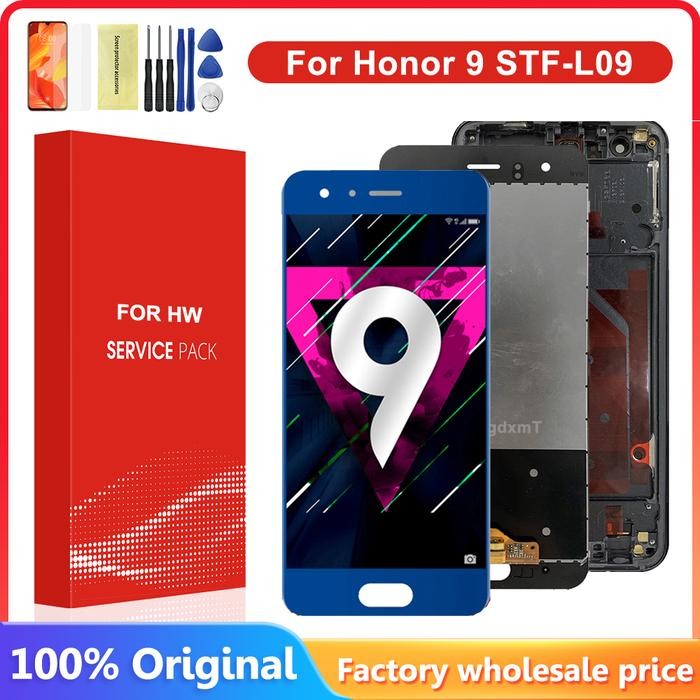 Original 5.15'' Display For Honor 9 LCD Display Touch Screen Digitizer Assembly For Honor 9 STF-L09 