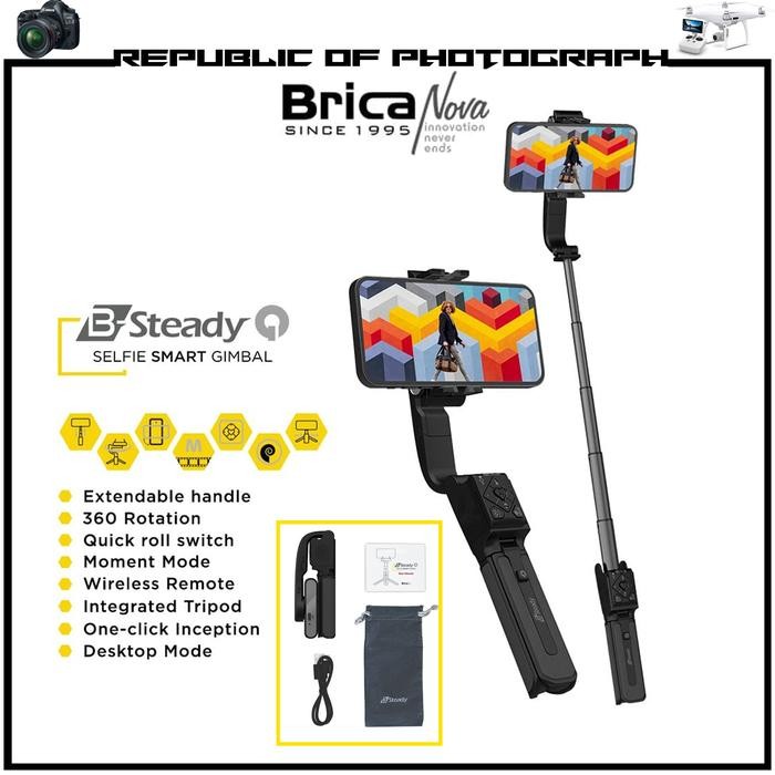 BRICA B-STEADY Q SELFIE SMART GIMBAL STABILIZIER / BRICA B-STEADY Q