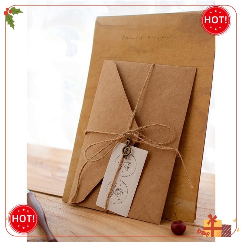 

Durable-Vintage Kraft Paper Writing Paper European Style Paper For Letter Writing Letter Paper