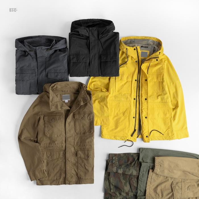 Outer Jacket Men'S Fatigue Utility Jacket
