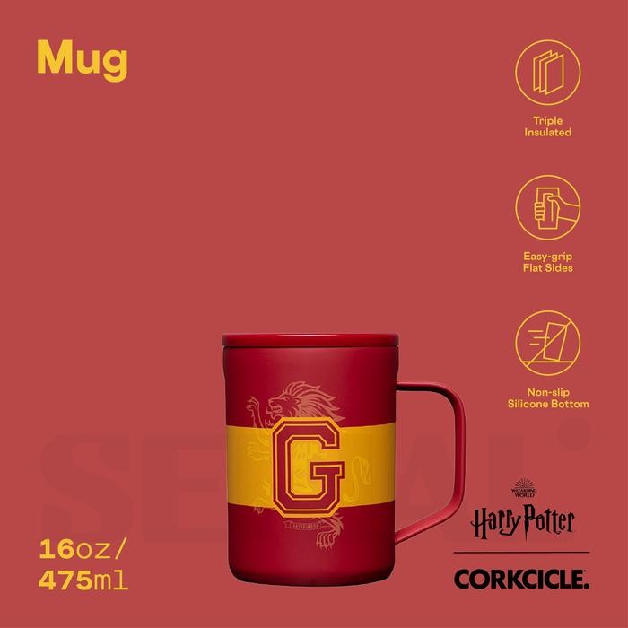 CORKCICLE Mug 16oz - Harry Potter Gryffindor