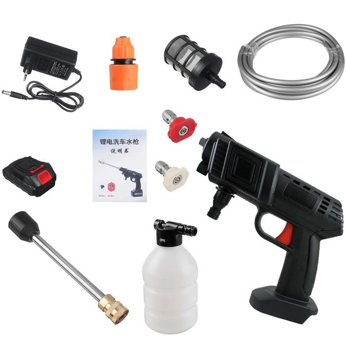 Paling Baik Alat Cuci Mobil Motor Super Kuat Tanpa Ribet Tanpa Kabel Dan Simple - Jet Cleaner