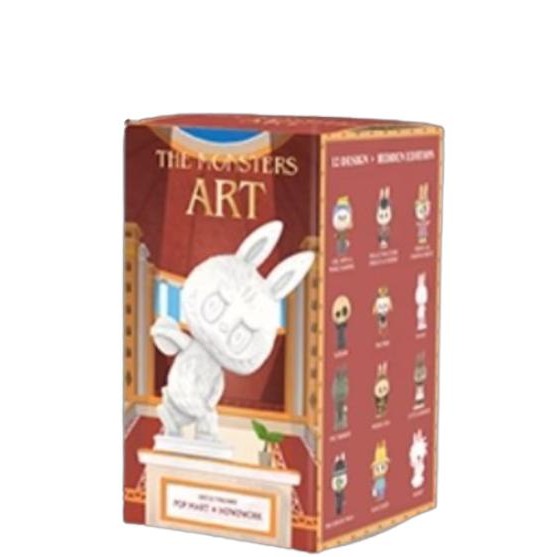 POP MART ORIGINAL How2Work Labubu The Monster ART Series - BLIND BOX