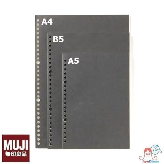 

Muji - Line Loose Leaf Notebook Can Be Peeled Off - Binder A5/B5/A4