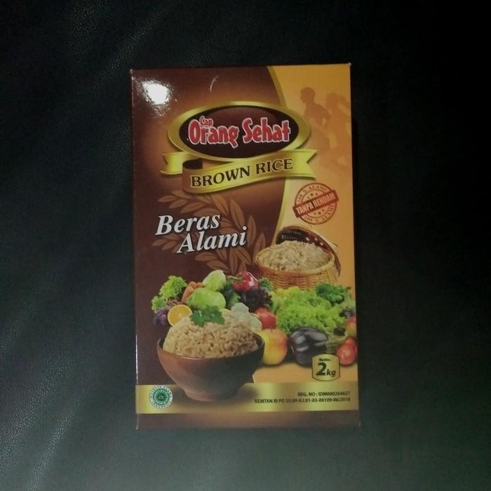 

Beras Coklat Organik Orang Sehat 2 kg