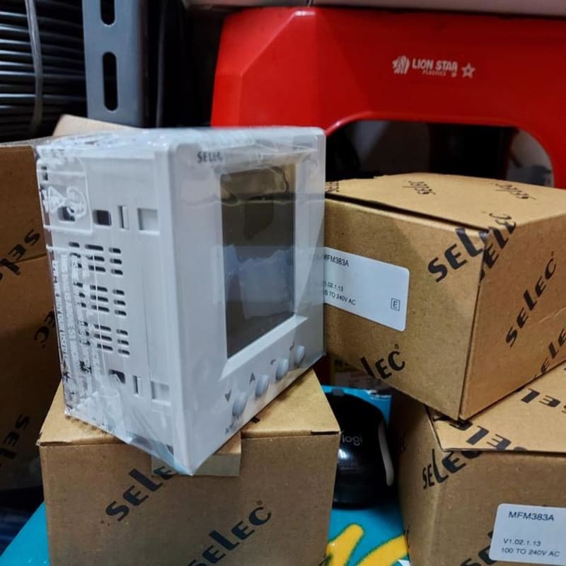 Power Meter 3P Digital Multi Function Meter MFM383A merk SELEC