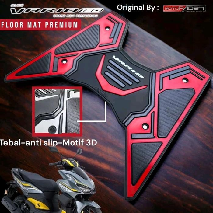 karpet vario 160 pijakan kaki vario 160 alas kaki vario 160