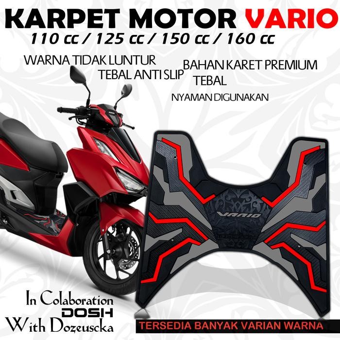 Karpet vario 160 - Karpet motor vario 160 - Alas kaki motor vario 160