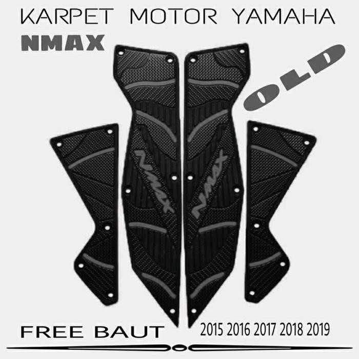 Variasi Motor Nmax Old Karpet Motor Yamaha Nmax Old Pijakan Kaki Nmax Old Bahan Karet Premium Anti