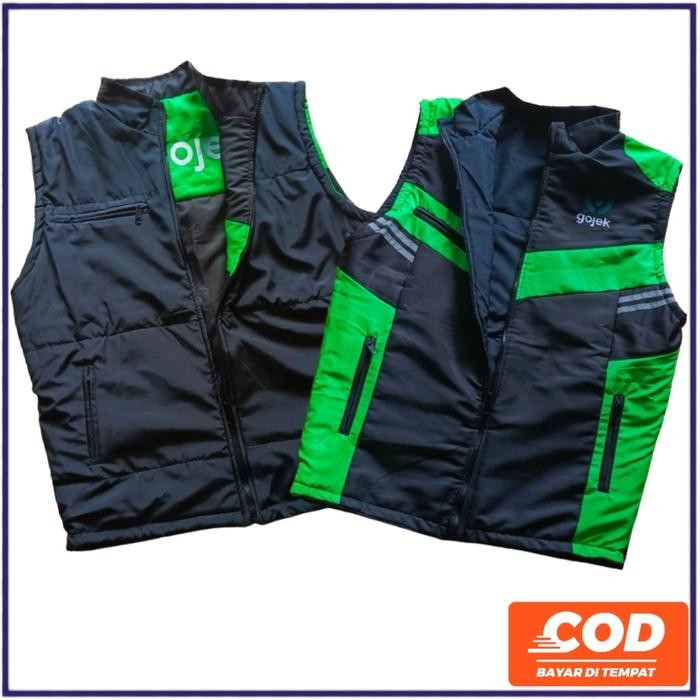 Rompi Gojek Bolak Balik polos Driver Motor