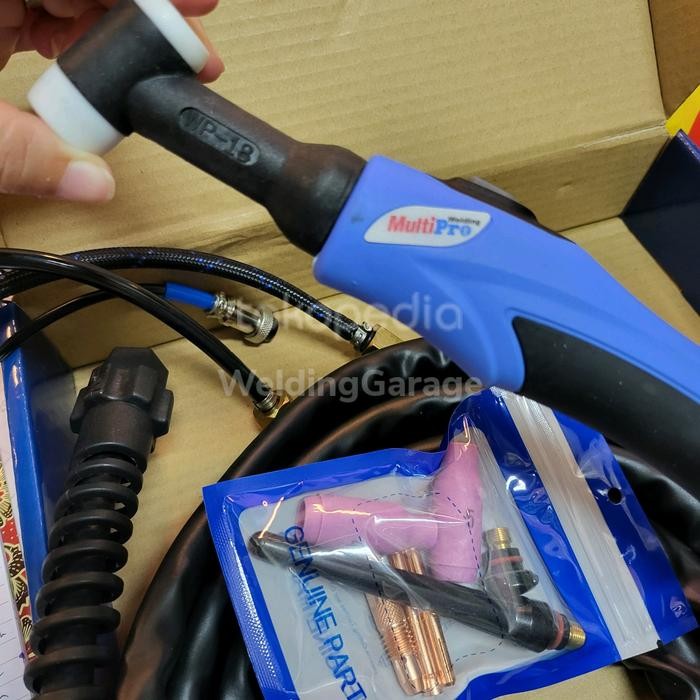 Ready Stock Multipro Tig Torch Wp-18 Watercooled - Wp 18 Tig Torch Watercooler