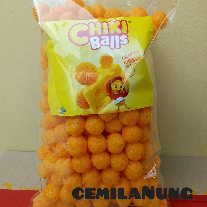 

New chiki balls ayam/cokelat/keju kemasan 200 gram free bubble warp