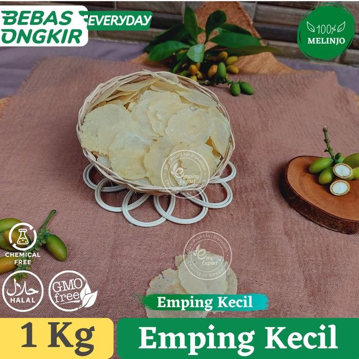 

New Emping Melinjo Super Kualitas Ekspor 1 Kg / Buah Bumbu Sayur Masak