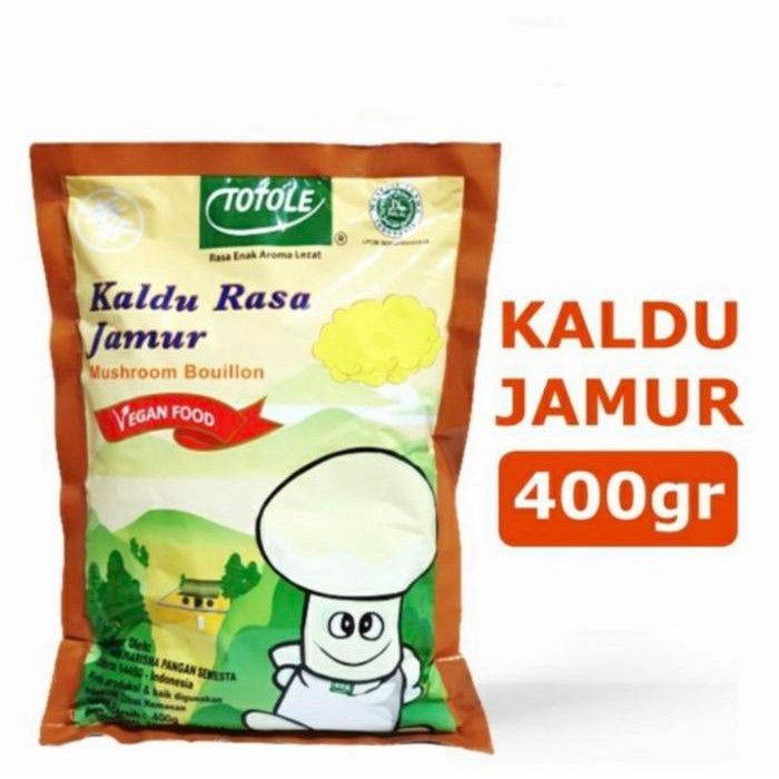 

New Bumbu Kaldu Jamur Totole 400 gr / Perasa Vegetarian Non MSG Mokucing