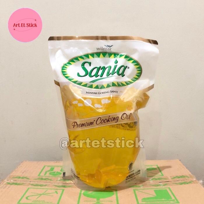 

New Minyak Goreng Sania 2 Liter Kemasan Pouch