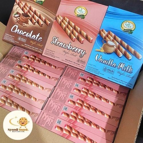 

New wafer roll denex kartonan isi 24pcs bisa mix rasa