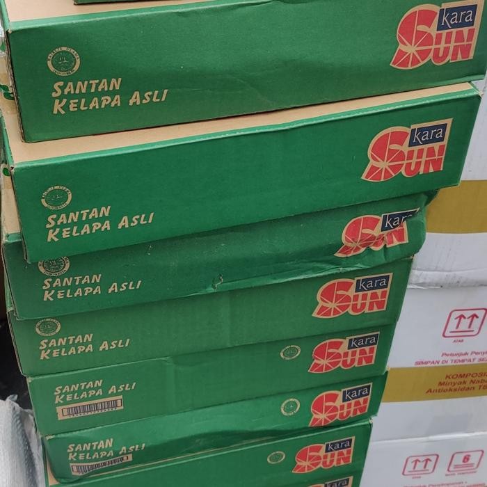 

New Sun Kara Santan Kelapa 200ml Dus Kotak Karton 12pcs