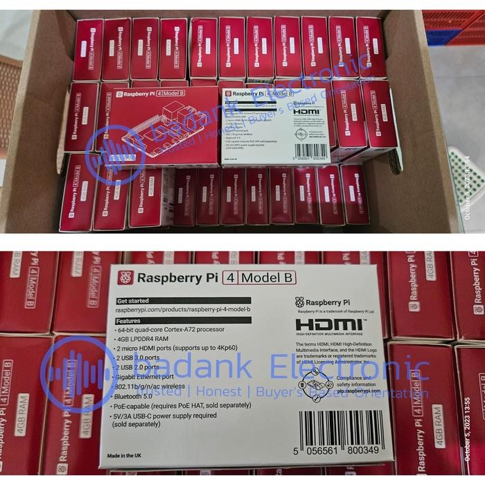 (Allthebest) Raspberry Pi 4 Model B - 4GB RAM