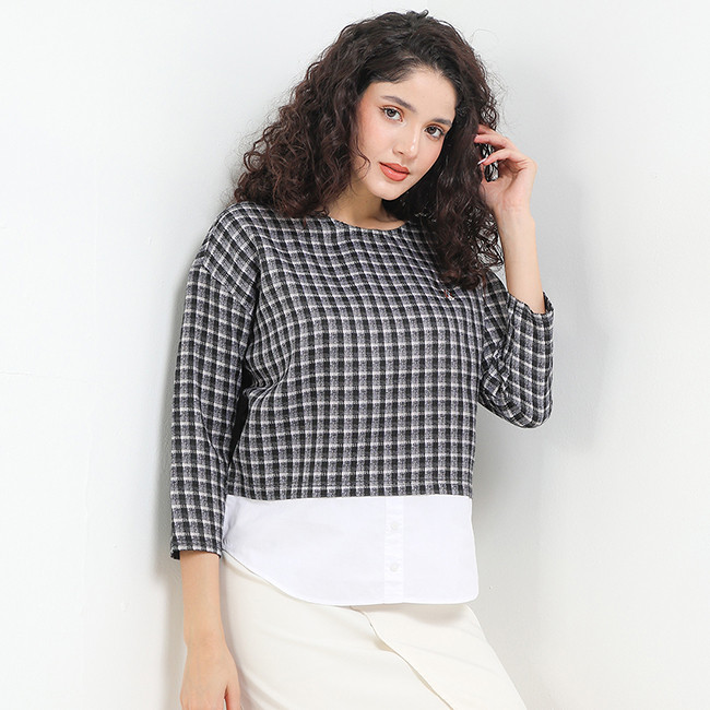Hush Puppies Blouse Wanita Sable Black