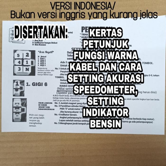 Speedometer Digital Newtek Bulat