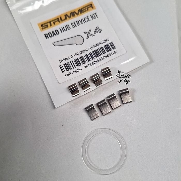 PLAT PELATUK FREEHUB STRUMMER - HUB SERVICE KIT MTB STRUMMER 4 PAWL 1T sparepart sepeda